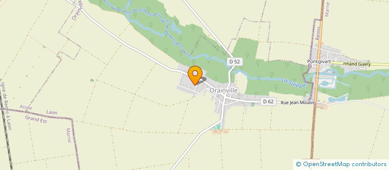 localisation de l'entreprise SCI MAJALO  ORAINVILLE