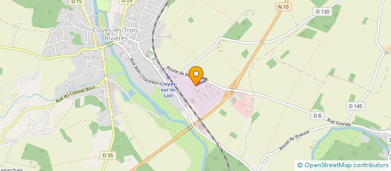 localisation de l'entreprise SCI MAJAM à CLOYES-LES-TROIS-RIVIERES