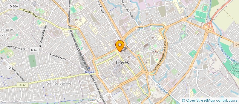 localisation de l'entreprise SCI MAJAMA  TROYES