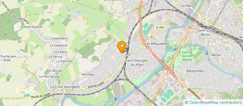 localisation de l'entreprise SCI MAJAMA  LE MANS