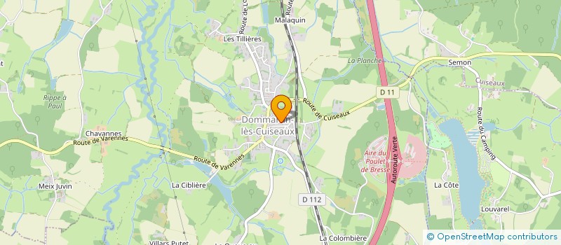 localisation de l'entreprise SCI MAJAN  DOMMARTIN-LES-CUISEAUX