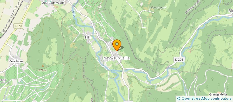 localisation de l'entreprise SCI MAJANI  NEVY-SUR-SEILLE