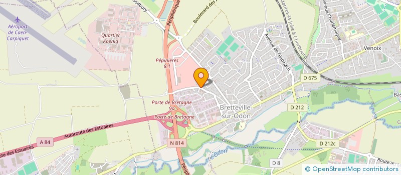 localisation de l'entreprise SCI MAJARO  BRETTEVILLE-SUR-ODON