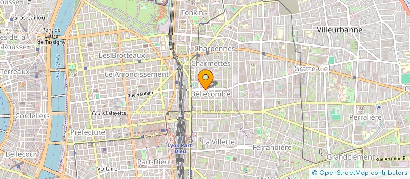 localisation de l'entreprise SCI MAJE 10  LYON