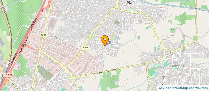 localisation de l'entreprise SCI MAJE  PIA
