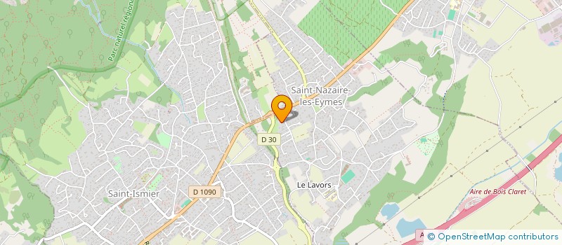 localisation de l'entreprise SCI MAJE  SAINT-NAZAIRE-LES-EYMES