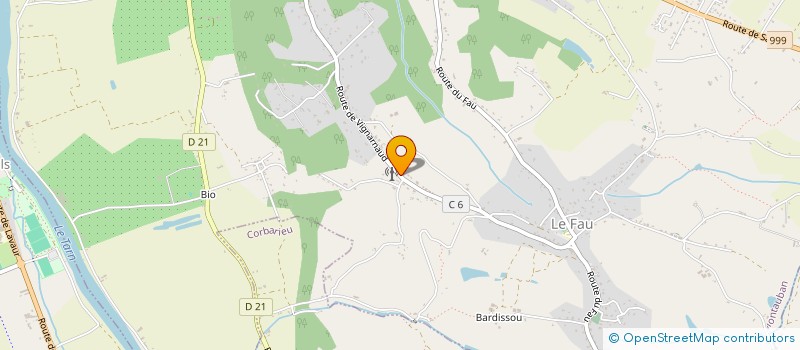 localisation de l'entreprise SCI MAJE  MONTAUBAN