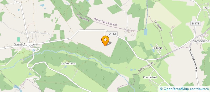 localisation de l'entreprise SCI MAJE  SAINT-ADJUTORY
