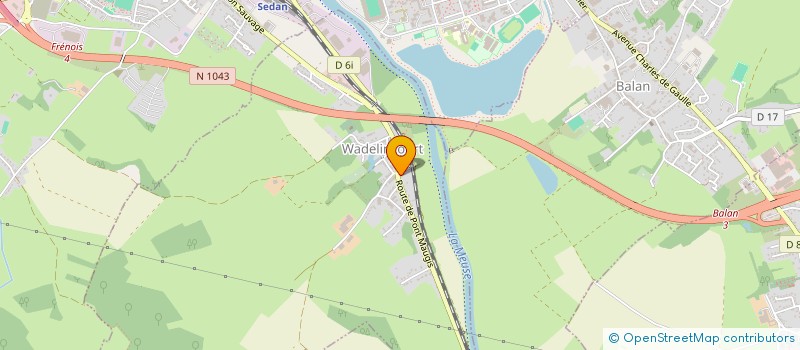 localisation de l'entreprise SCI MAJE  WADELINCOURT