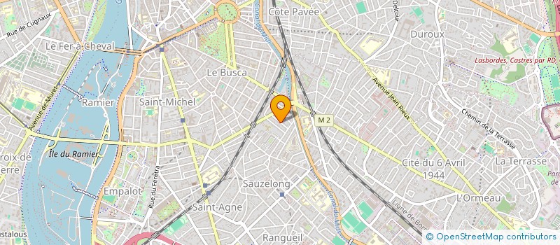 localisation de l'entreprise SCI MAJE  TOULOUSE