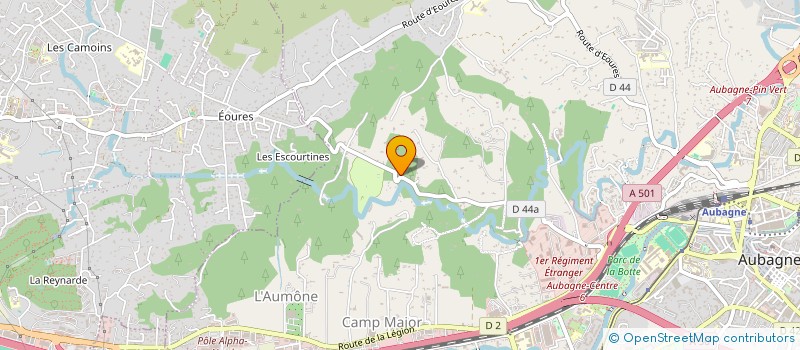 localisation de l'entreprise SCI MAJE à AUBAGNE