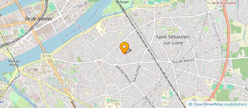 localisation de l'entreprise SCI MAJE à SAINT-SEBASTIEN-SUR-LOIRE