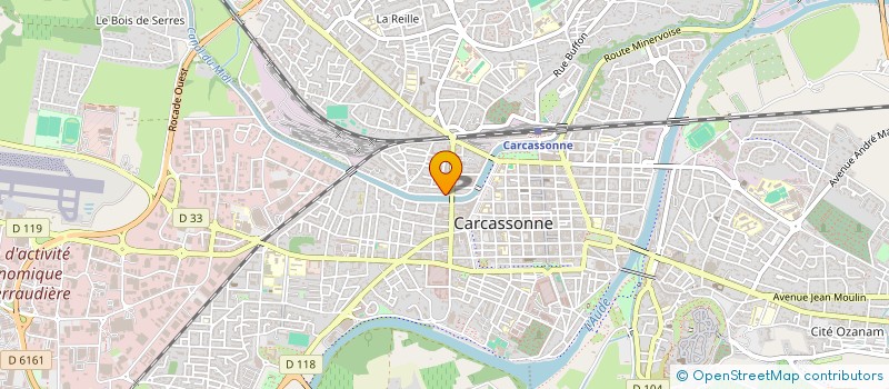localisation de l'entreprise SCI MAJEA à CARCASSONNE