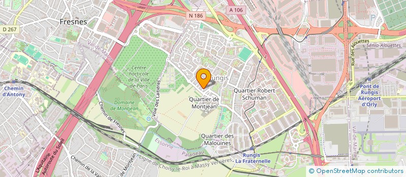 localisation de l'entreprise SCI MAJEGUCE  MONTOIRE-SUR-LE-LOIR