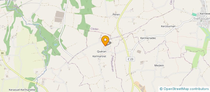 localisation de l'entreprise SCI MAJEHE  TREFLAOUENAN