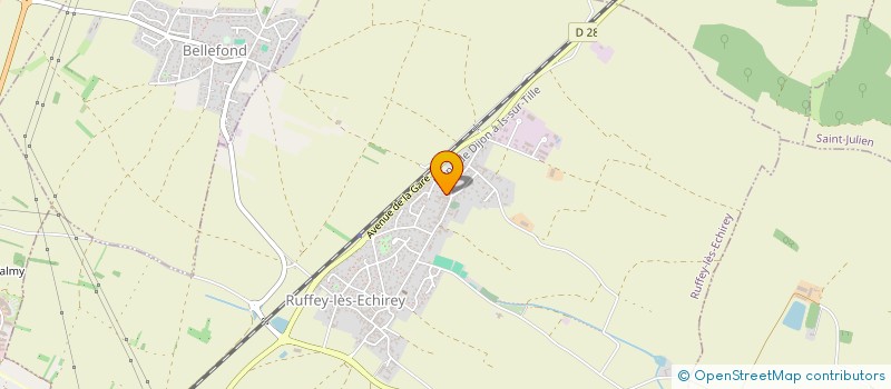 localisation de l'entreprise SCI MAJEL  RUFFEY-LES-ECHIREY