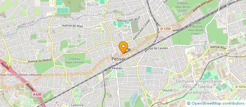 localisation de l'entreprise SCI MAJELAE à PESSAC