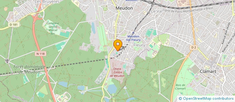 localisation de l'entreprise SCI MAJELONA à MEUDON