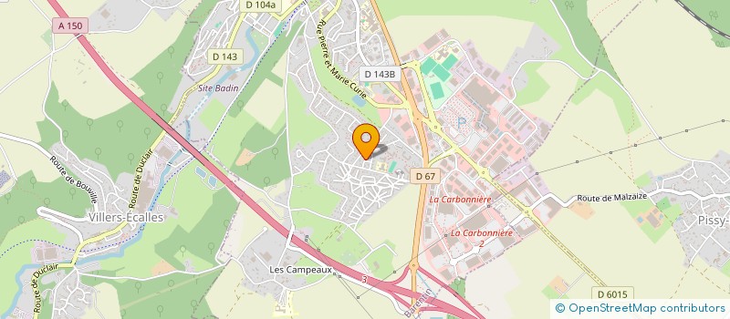 localisation de l'entreprise SCI MAJEMA  BARENTIN