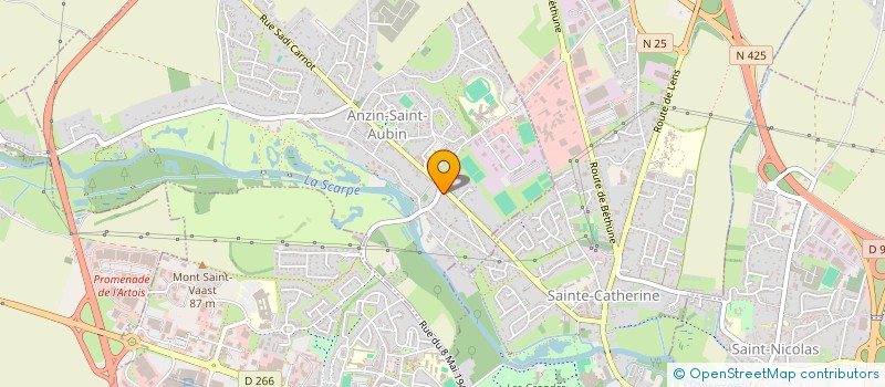 localisation de l'entreprise SCI MAJEST  ANZIN-SAINT-AUBIN