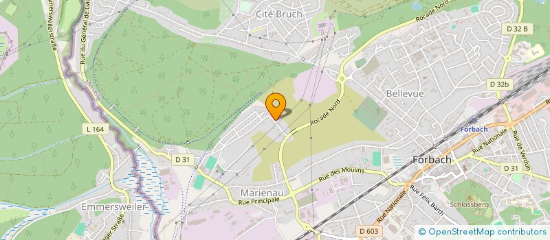 localisation de l'entreprise SCI MAJESTIC  FORBACH