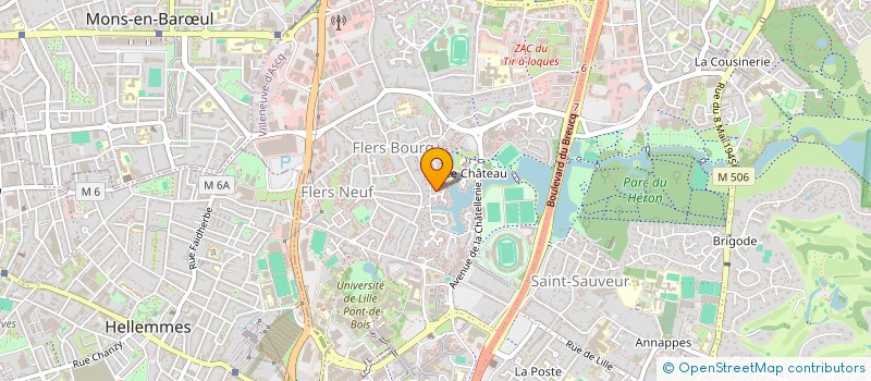 localisation de l'entreprise SCI MAJEUR  VILLENEUVE-D'ASCQ