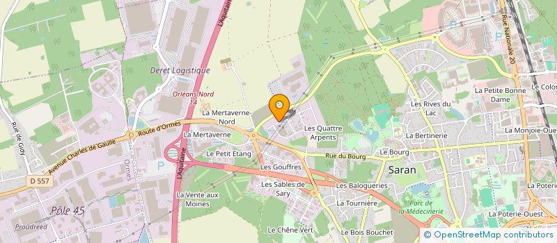 localisation de l'entreprise SCI MAJI 2  MONTREUIL