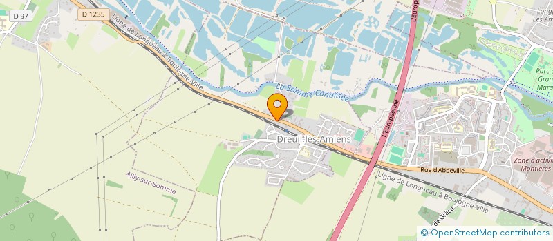 localisation de l'entreprise SCI MAJIC à DREUIL-LES-AMIENS