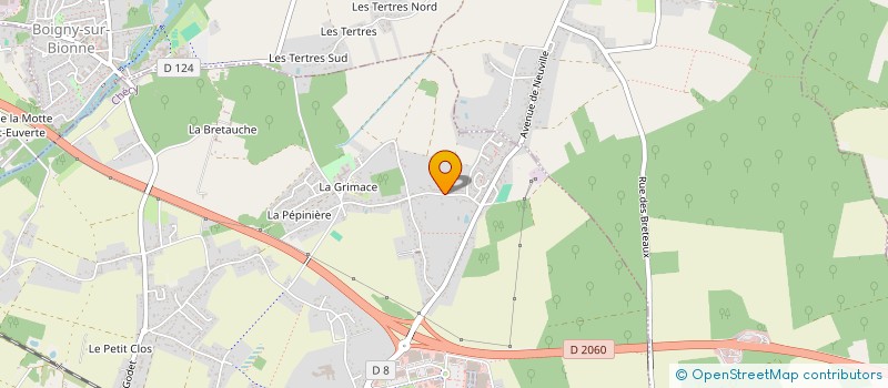 localisation de l'entreprise SCI MAJICAL  CHECY