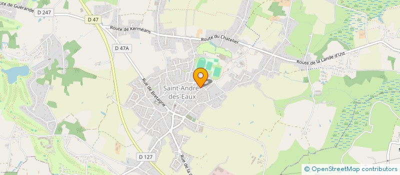 localisation de l'entreprise SCI MAJIL  SAINT-ANDRE-DES-EAUX