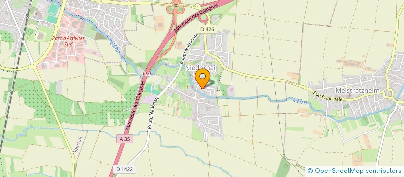 localisation de l'entreprise SCI MAJJ  NIEDERNAI