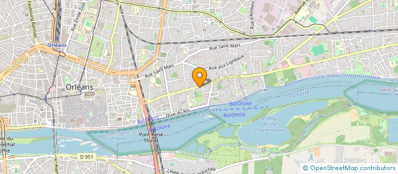 localisation de l'entreprise SCI MAJK à ORLEANS