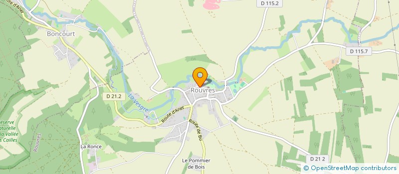 localisation de l'entreprise SCI MAJMA à ROUVRES