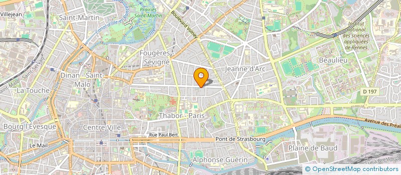 localisation de l'entreprise SCI MAJMEZ  RENNES