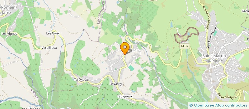 localisation de l'entreprise SCI MAJOBEMA  GENILAC