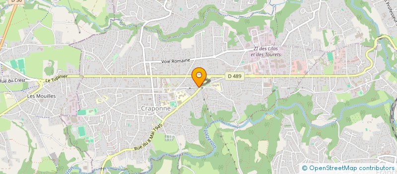 localisation de l'entreprise SCI MAJOCOLA  CRAPONNE