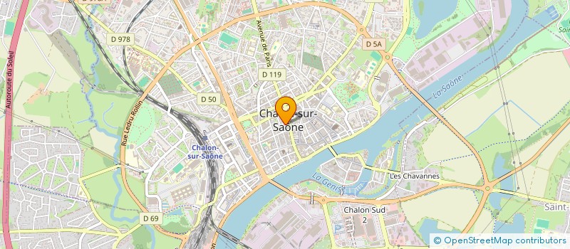 localisation de l'entreprise SCI MAJOFRED à CHALON-SUR-SAONE