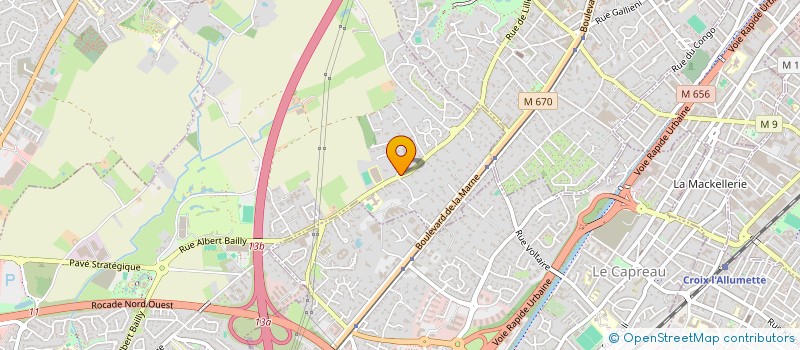 localisation de l'entreprise SCI MAJOJU MONS  MARCQ-EN-BARUL