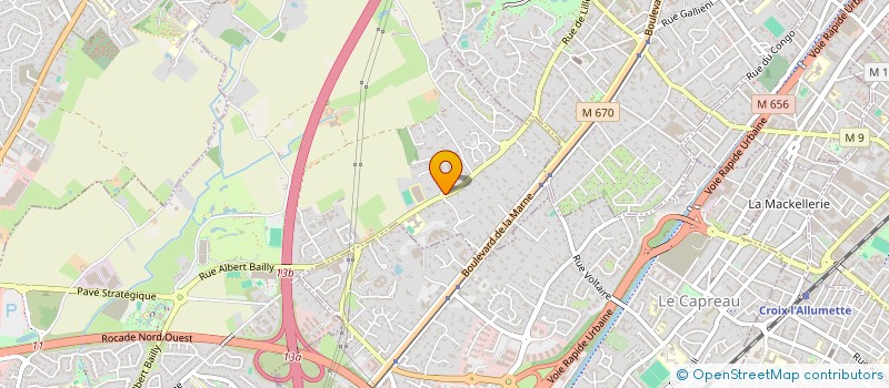 localisation de l'entreprise SCI MAJOJUGAS à MARCQ-EN-BARŒUL