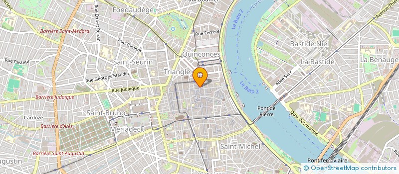 localisation de l'entreprise SCI MAJOJUSA  BORDEAUX