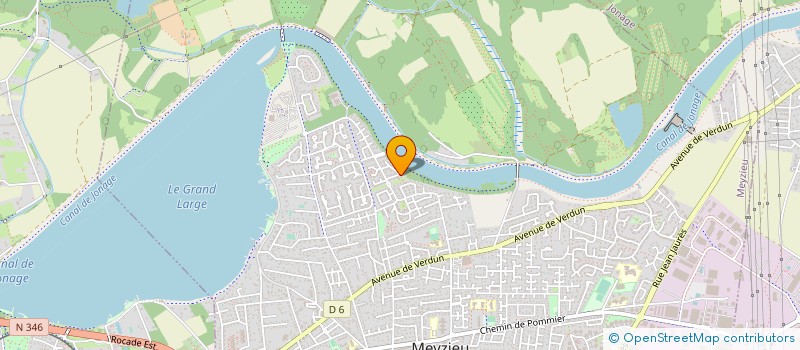 localisation de l'entreprise SCI MAJORA  MEYZIEU