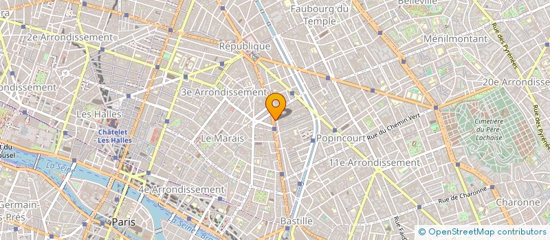 localisation de l'entreprise SCI MAJORAL  PARIS
