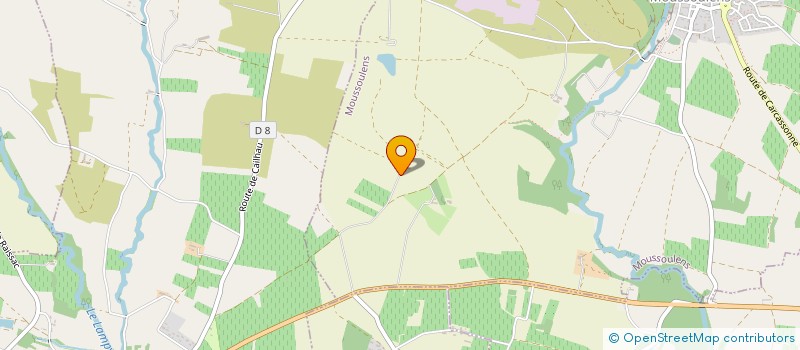 localisation de l'entreprise SCI MAJORELLE  MOUSSOULENS