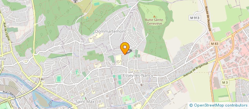 localisation de l'entreprise SCI MAJORELLE  ESSEY-LES-NANCY