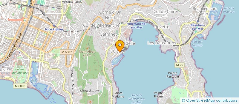 localisation de l'entreprise SCI MAJORICE à VILLEFRANCHE-SUR-MER