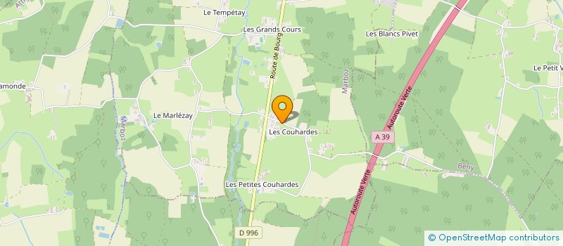 localisation de l'entreprise SCI MAJORNAS  MARBOZ