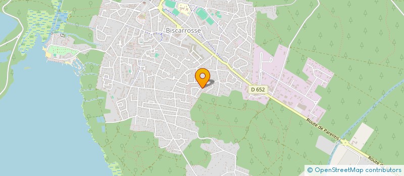 localisation de l'entreprise SCI MAJU  BISCARROSSE