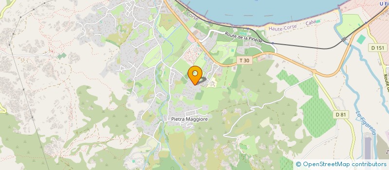 localisation de l'entreprise SCI MAJUCLA à CALVI