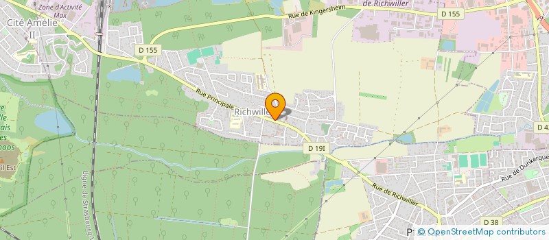 localisation de l'entreprise SCI MAJUCLA  RICHWILLER