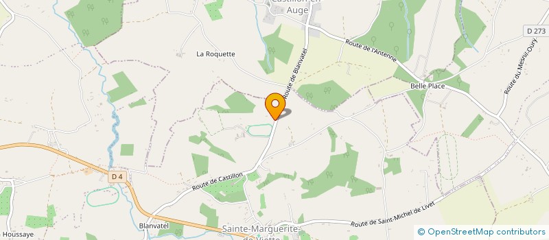 localisation de l'entreprise SCI MAJULE  SAINT-PIERRE-EN-AUGE